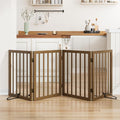 Dog Gate for Stairs, Foldable Dog Gate for Indoor Doorways House, Freestanding by MinoKesper
