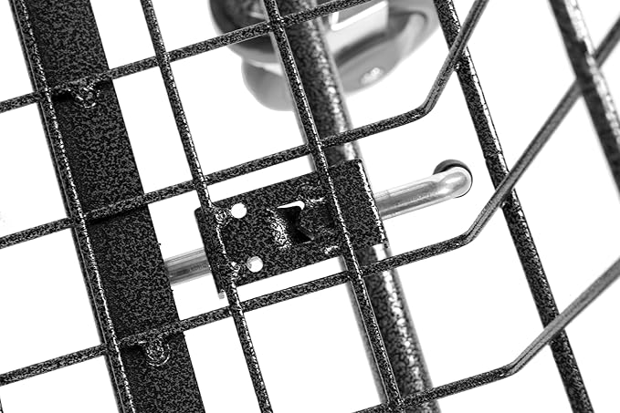 Rolling Laundry Cart with Wheels, Metal Wire Basket, Heavy Duty Utility Cart - Image 9