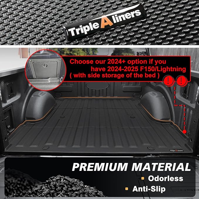 TripleAliners Truck Bed Mat Compatible - Image 2