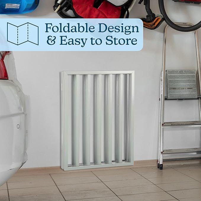 Pet Gate - 3-Panel Indoor Foldable Dog Fence - Image 4