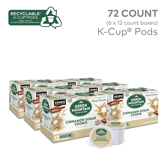 Green Mountain Coffee Roasters Cinnamon Sugar Cookie Coffee, Keurig Single - Image 2