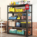 72" H Garage Shelving, Metal Storage Shelves, Adjustable 5 Tier Storage Rack by Unknown