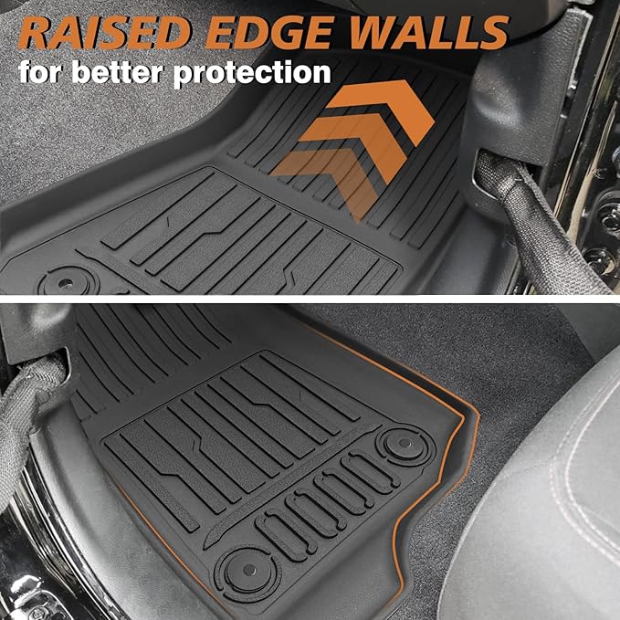 TripleAliners Floor Mats All Weather Compatible - Image 6