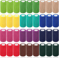 Treela 36 Pcs Self Adherent Bandage 4" X 5 Yard Wrap Breathable Cohesive by Treela