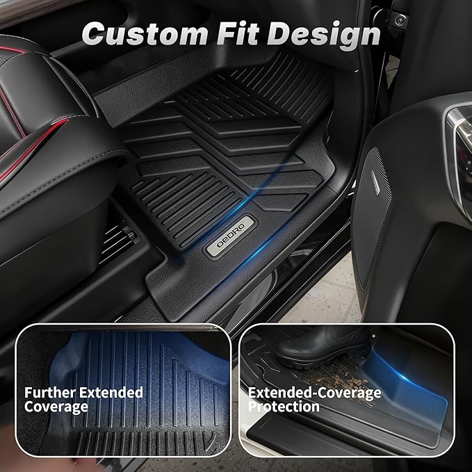 OEDRO Upgraded Floor Mats Fit for Toyota Grand Highlander 2024 2025 2026 - Image 3