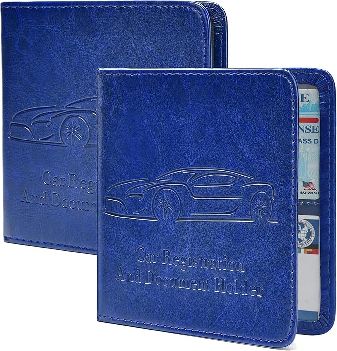 2-Pack Car Registration and Insurance Holder, Car Organization Vehicle Document - Image 8