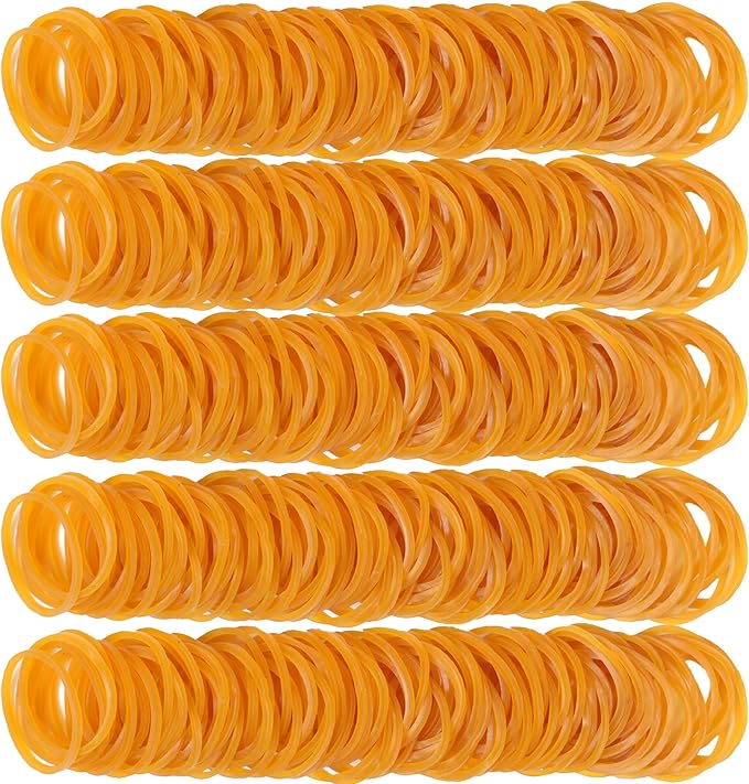 Rubber Bands 760pcs Size#10 Yellow Elastic Rubber Band 1inch Small Rubber Bands - Image 6
