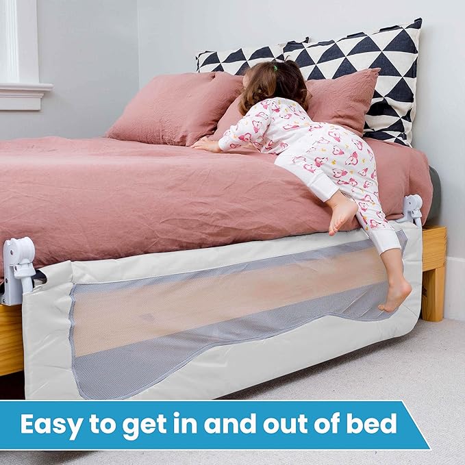 TotCraft Bed Rail for Toddlers & Infants – Universal Toddler Bed Rails for Twin - Image 5