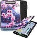 Clipboard with Storage Box & Pen Holder, Heavy Duty Clip Boards 8.5x11 by Unknown