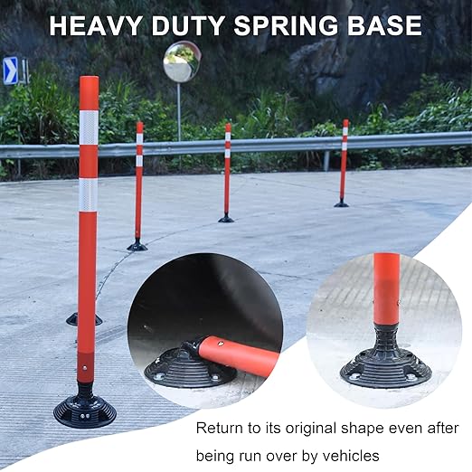 36 Inch Heavy Duty Traffic Cones 8-Pack - Image 5