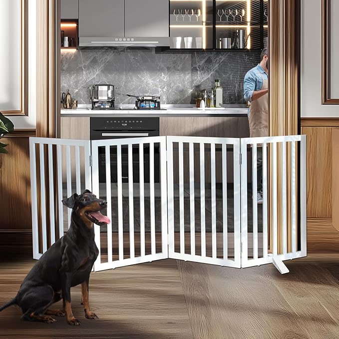 ZJSF Freestanding Indoor Dog Gate - Image 2