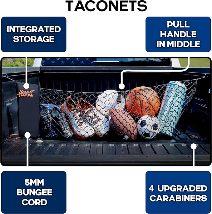 Envelope Cargo Net for Toyota Tacoma - Image 3