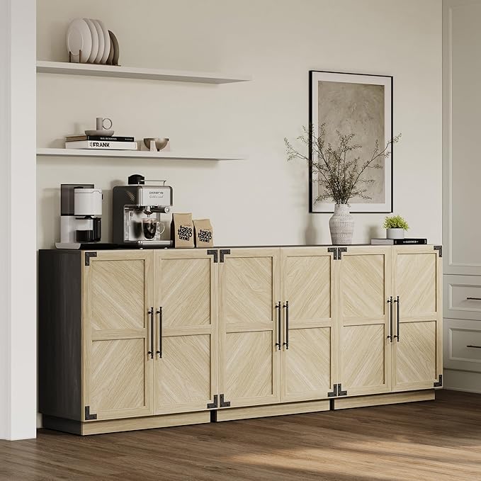 SICOTAS Sideboard Buffet Cabinet - Image 4