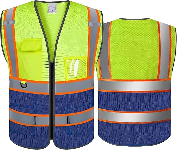 Personalized High Reflective Safety Vest Custom Hi Vis Safety Vest Men Women - Image 6