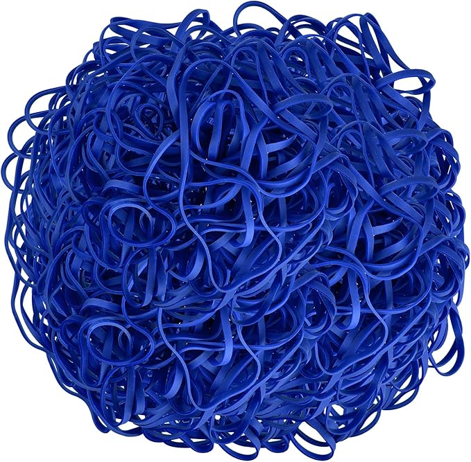 Large Heavy Duty Latex Rubber Bands 12 Inches Trash Can Bands Strong Elastic - Image 2