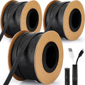 Pangda 300 Feet 1/4, 3/8 Inches Wire Loom PET Expandable Braided Sleeving by Pangda