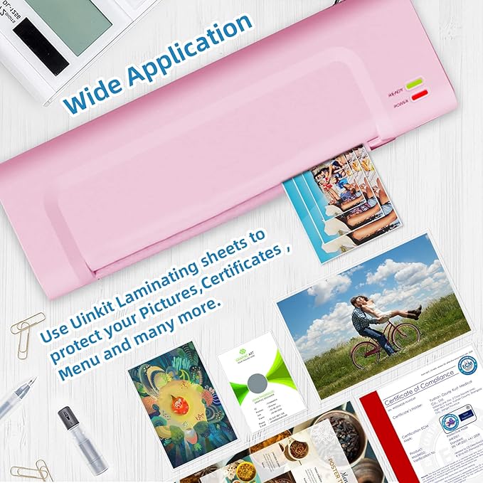 Uinkit 100Pack Thermal Laminating Sheets Hold 11x 17 Sheets 5mil Heavy Duty - Image 6