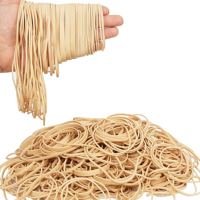 Rubber Bands, 0.5bl Assorted Size Rubber Bands Elastics Band - Image 3