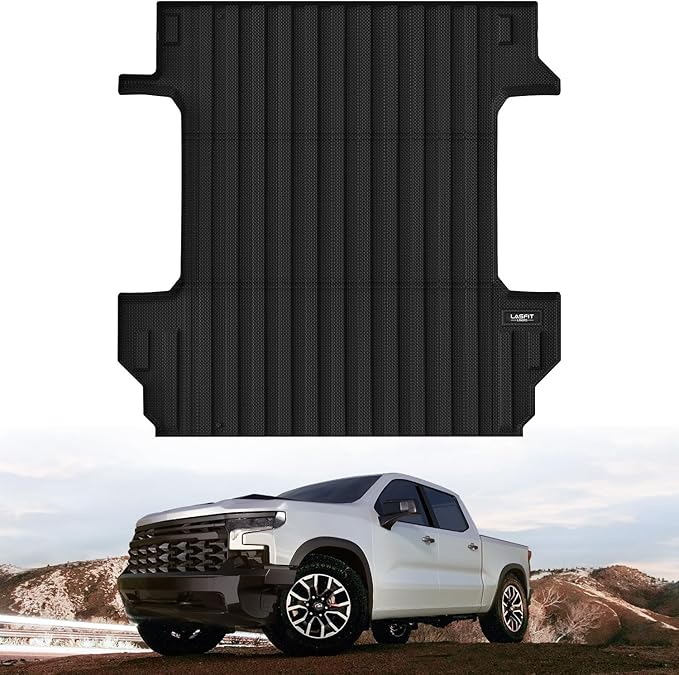 LASFIT Truck Bed Mat 2019-2026 for Chevrolet Chevy Silverado 1500 | GMC Sierra by LASFIT