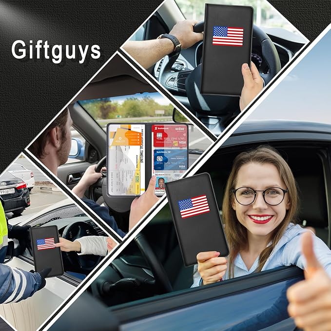 Car Insurance and Registration Card Holder | - Image 2