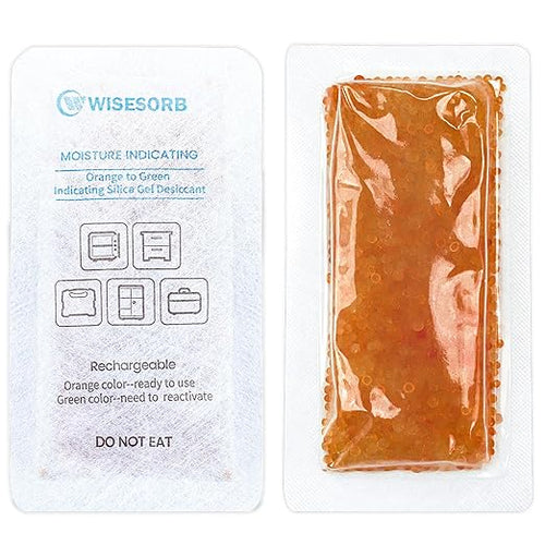 15Pcs 40 Gram Rechargeable Desiccant, Indicating Silica Gel, Gun Safe by Wisesorb