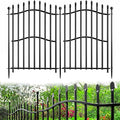 10 Panels No Dig Decorative Garden Fence - 32in H x 22.5ft L by Bilibompa