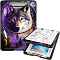 A4 Clipboards, Heavy Duty Waterproof Nursing Plastic Folder Clipboard by Unknown