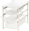Simple Houseware 3-Tier Stackable Sliding Basket Storage Organizer Drawer by SimpleHouseware
