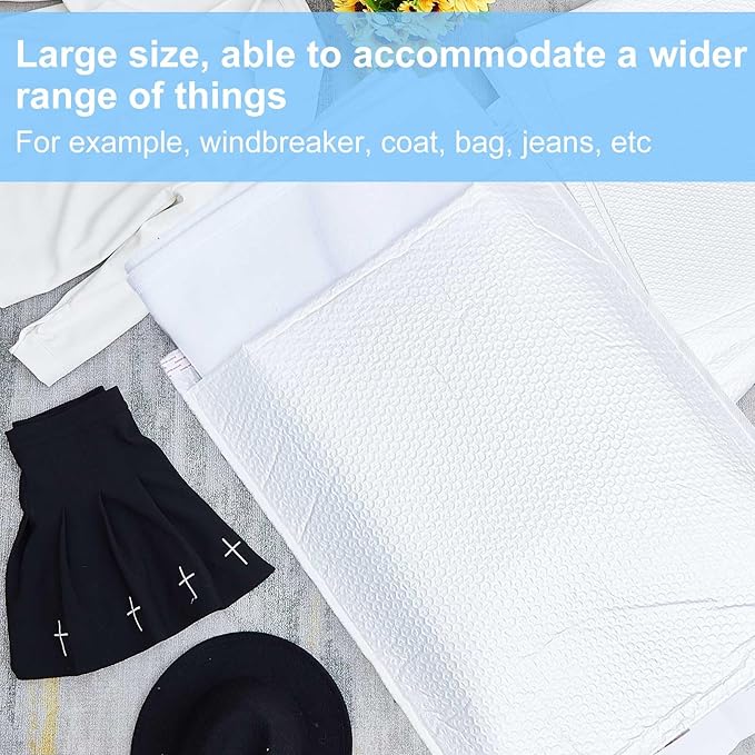 Ireer 5 Pack Extra Large Bubble Mailers 24 x 28" Poly Padded Envelopes - Image 6