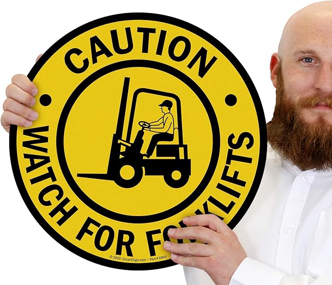 SmartSign - SF-0098-FO-17 "Caution - Watch - Image 2