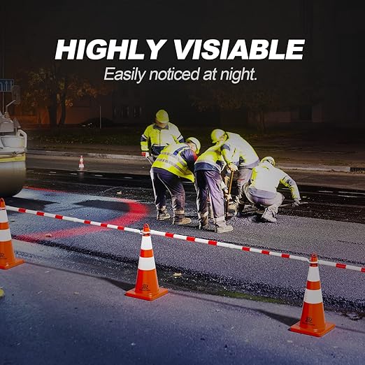 RoadHero 1 Pack 4 FT to 6.9 FT Retractable Cone Bar, Expandable Traffic Cone - Image 4