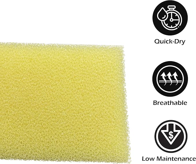FoamRush 6" x 24" x 72" Dry Fast Water-Resistant Outdoor Upholstery Foam Sheet - Image 2