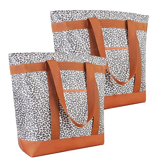 2Pk Insulated Reusable Tote Bag by CIVJET