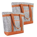 2Pk Insulated Reusable Tote Bag by CIVJET