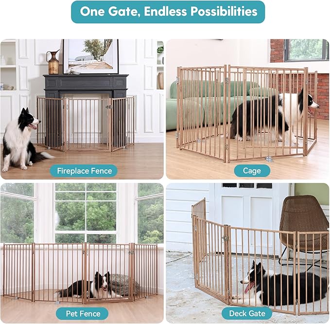 No Pawblems Free Standing Dog Gate - Image 4