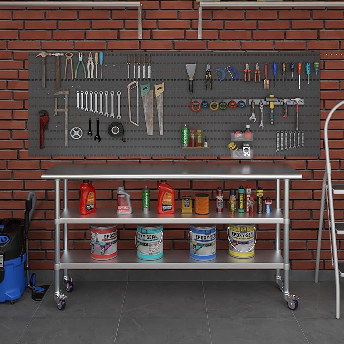AmGood Stainless Steel Work Table - Image 8