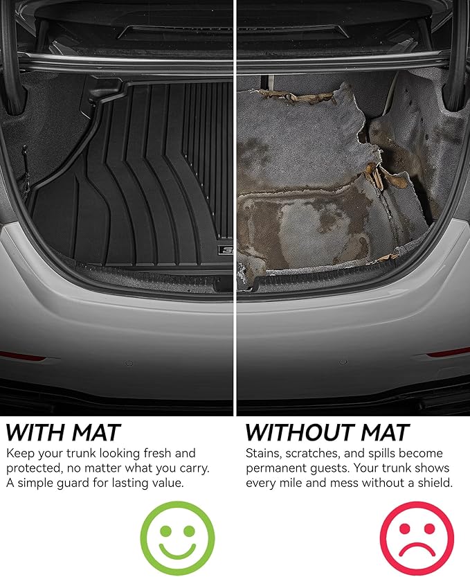 3W Trunk Mat Fit for Benz GLC SUV 2026 2025 2024 2023 GLC300/GLC300e/GLC43 - Image 3