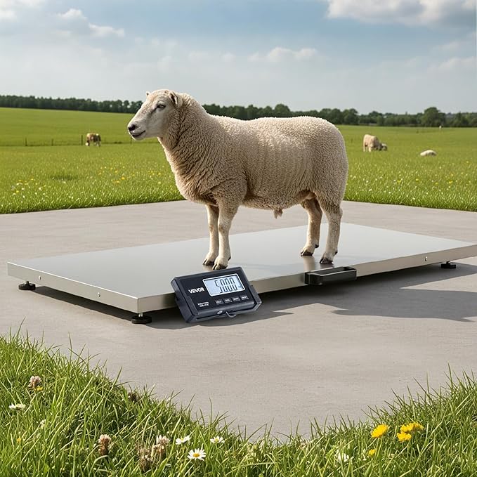 VEVOR Digital Shipping Scale, 0.1 lbs High Accuracy, 660 lbs Postal Scale - Image 8