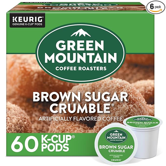 Green Mountain Coffee Roasters Brown Sugar Crumble Keurig Single-Serve K-Cup by GreenMountainCoffeeRoasters