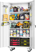 Greenvelly 72" Metal Storage Cabinet by Greenvelly