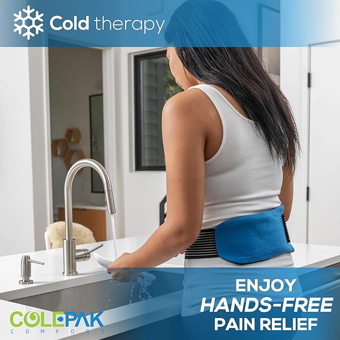 Hot & Cold Ice Packs for Injuries Reusable Gel for Pain Relief, Joint Muscle - Image 6