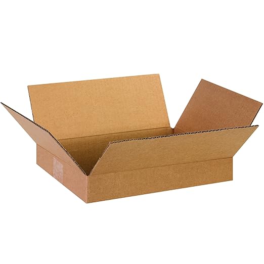 Tape Logic Shipping Boxes Flat 13"L x 10"W x 2"H, Moving and Storage by TapeLogic