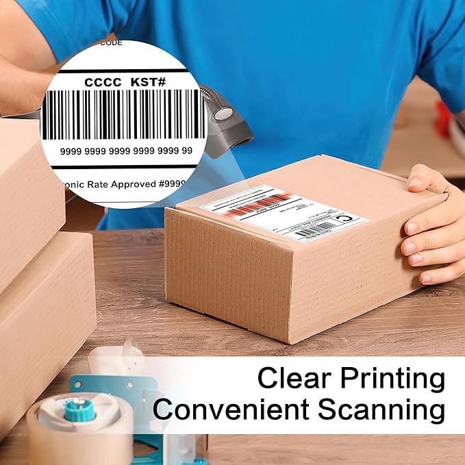 L LIKED 500 Pre-Cut 4x6 Sheet Shipping Labels - Image 3