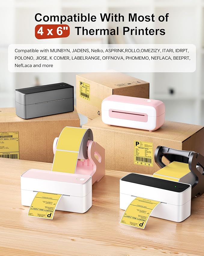 Phomemo 4x6 Thermal Label Printer Paper - Image 5