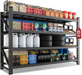 75" Wide Industrial Storage Shelves, 9000LBS Garage Shelving Heavy Duty by LISSIMO