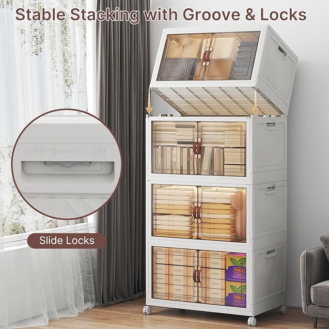 360Qt Stackable Storage Bins - Image 5
