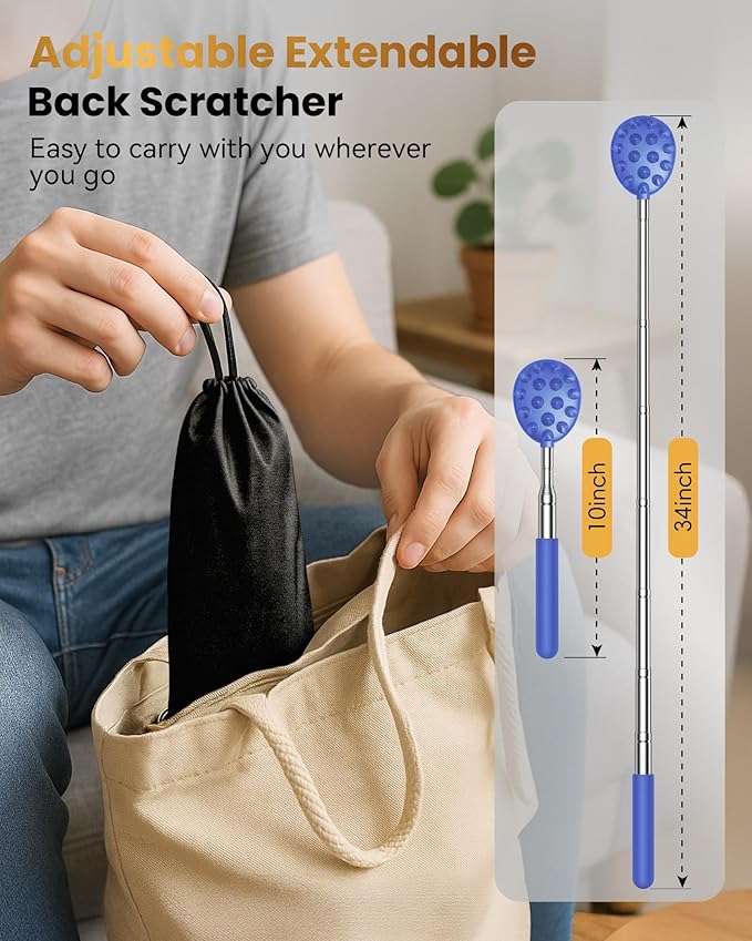 Upgraded Reinforced Telescoping Back Scratcher - Image 3