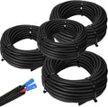 Sasylvia 1/4, 3/4'' X 10 ft Split Wire Loom Cord Protector Tubing Split Conduit by Sasylvia