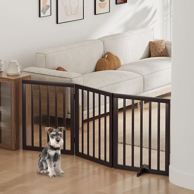 Freestanding Foldable Dog Gate - Image 8