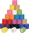 24 Pack Self Adherent Cohesive Wrap Bandages Non Woven Cohesive Bandage Elastic by Sagafly